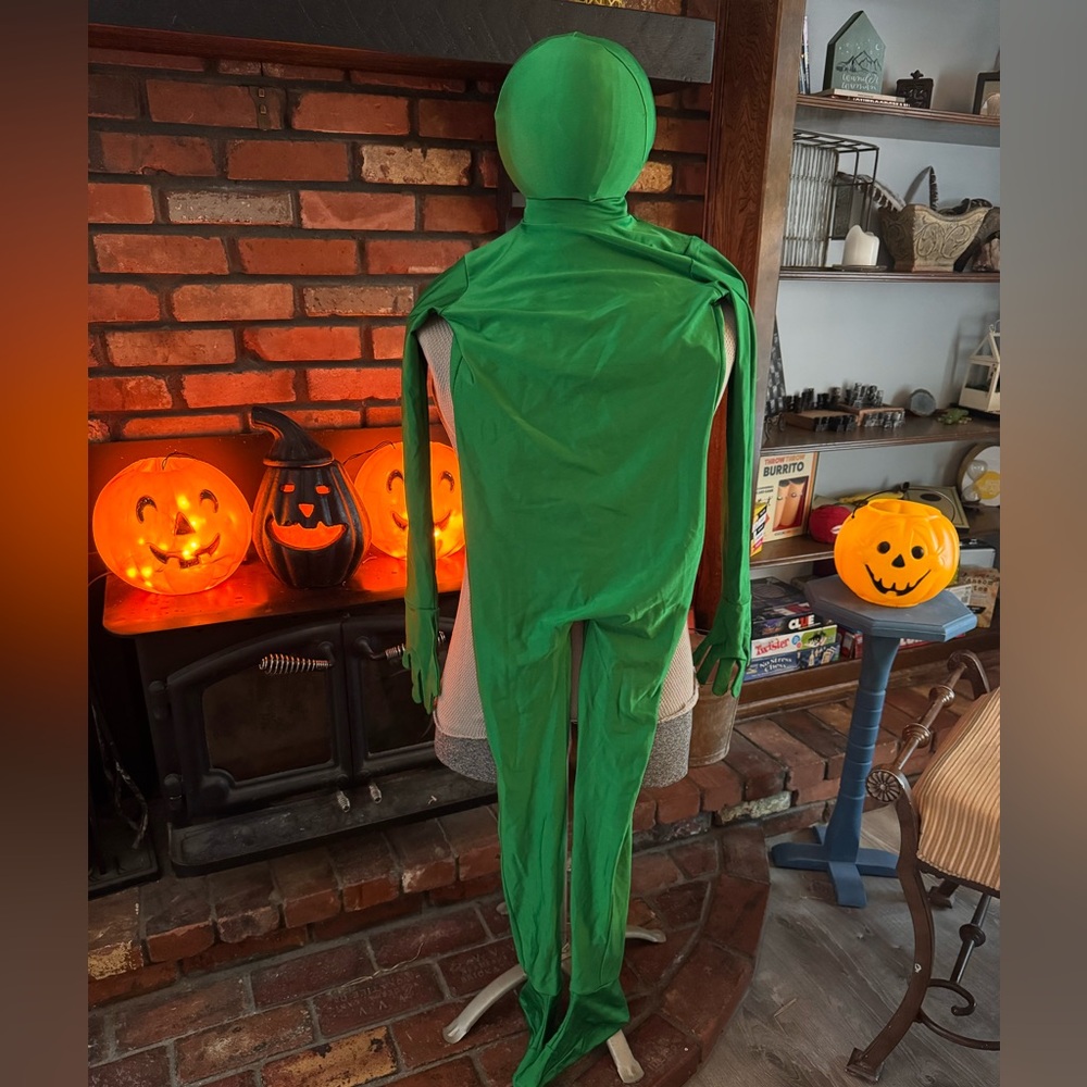 Kids Green Halloween Costume